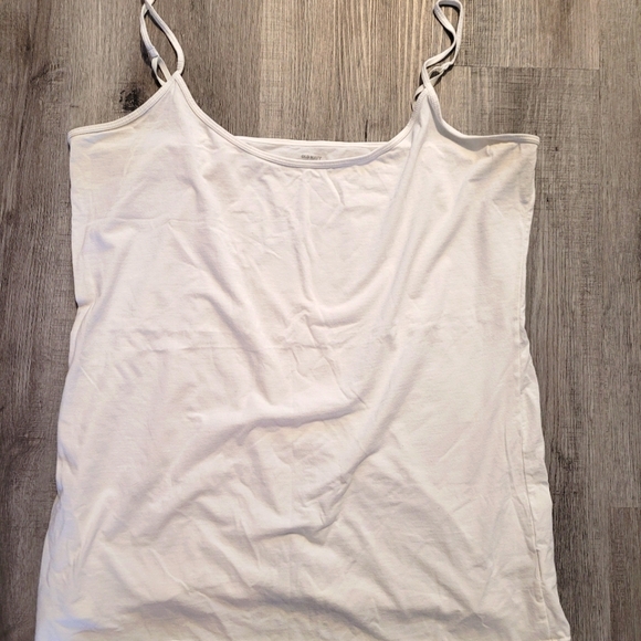 XXL tall 2 pack white Old Navy cami with adjustable straps - Picture 1 of 4